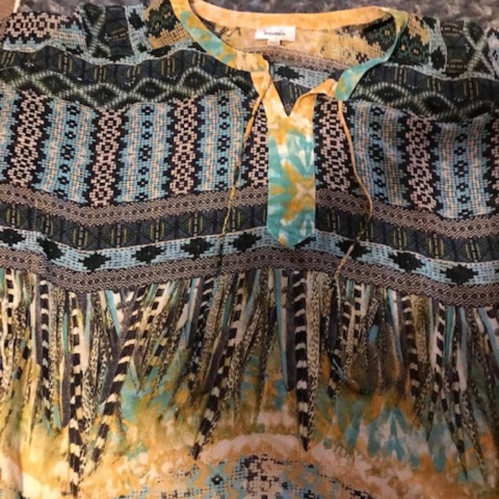 Dress Barn Bat Sleeve Blouse